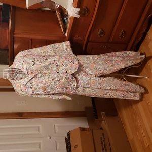 Printed Denium Jacket and Jeans